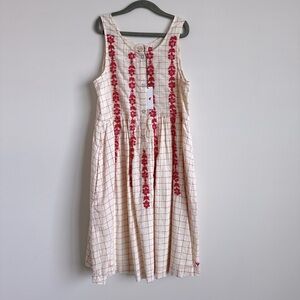 Pink Chicken -Laura Dress - Pink Tattersall